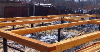 Пол на винтовых сваях Сланцы цена от 15315 руб.